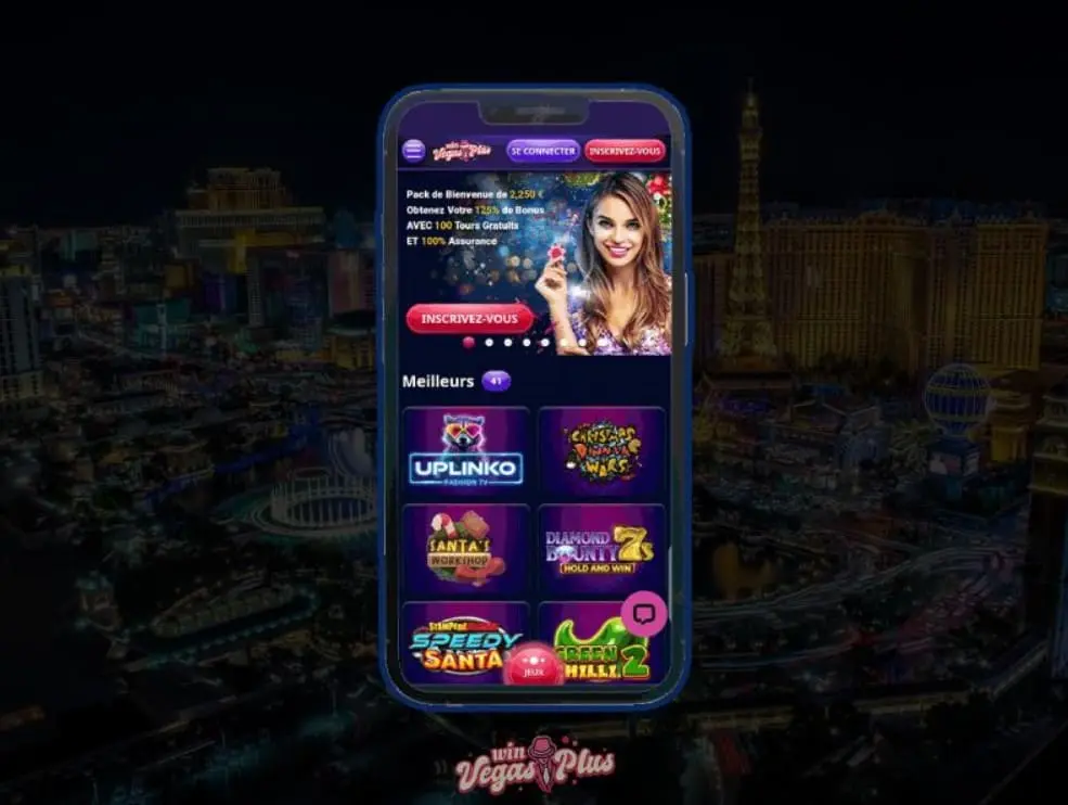 Vegasplus app.